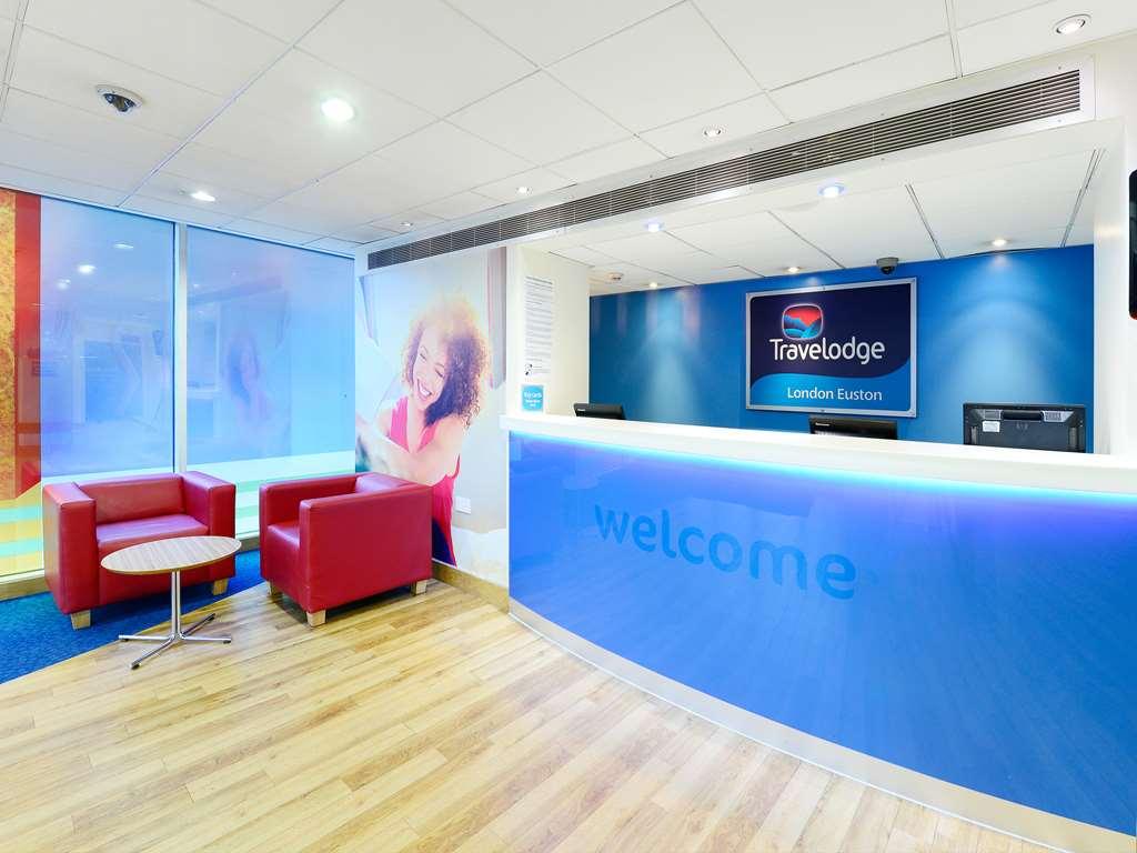 Travelodge London Euston Inreriör bild