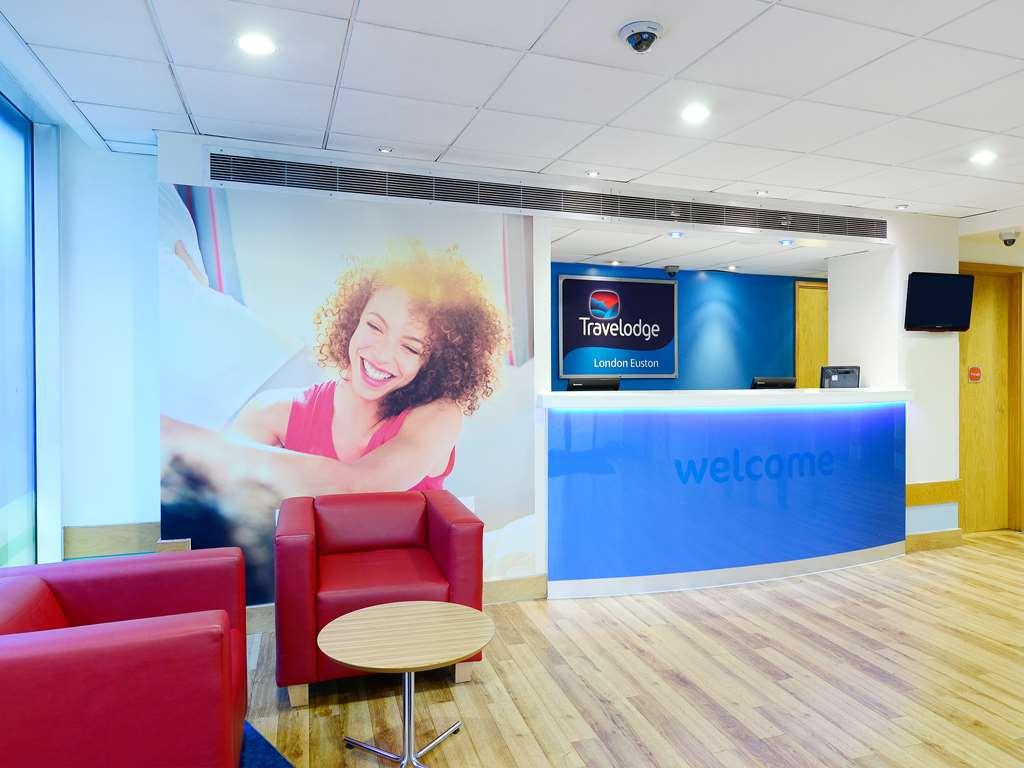 Travelodge London Euston Inreriör bild